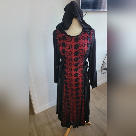 Vintage y2k Funhouse Gothic Medieval Dress